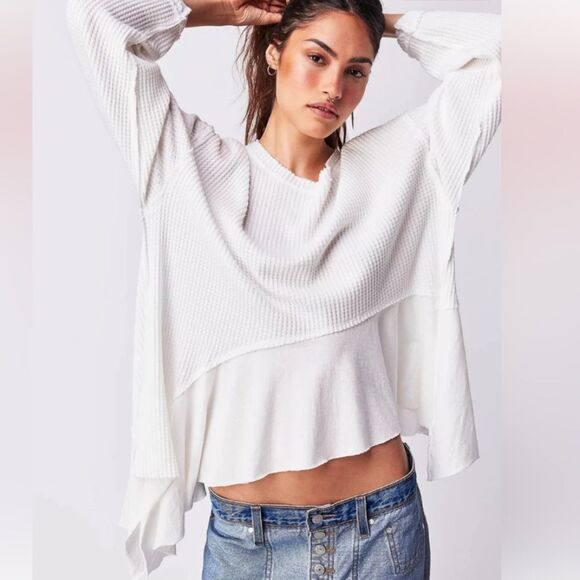 Free People Tops - FREE PEOPLE VADA THERMAL TOP S